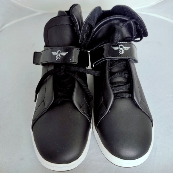 NWOT Creative Recreation Geno Hi-Top Sneaker, Black, Size 4Y - Picture 3 of 11